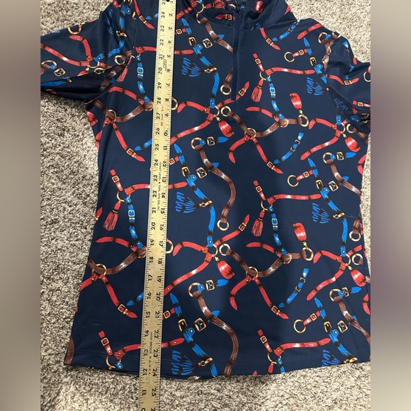 Gottex Zip Mock Womens Long Sleeve Lisa Shirt Running/workout‎ Small - Picture 7 of 7